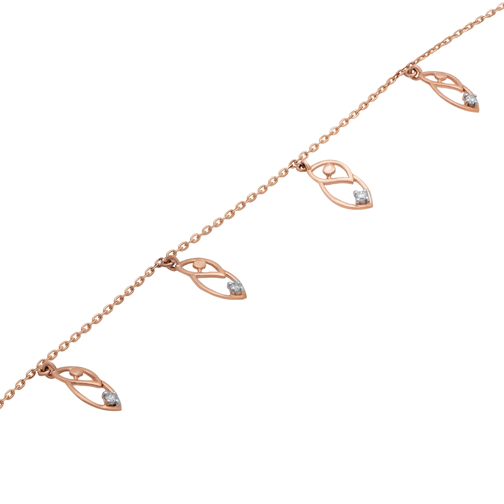 Rose Gold Bracelet ALB00248